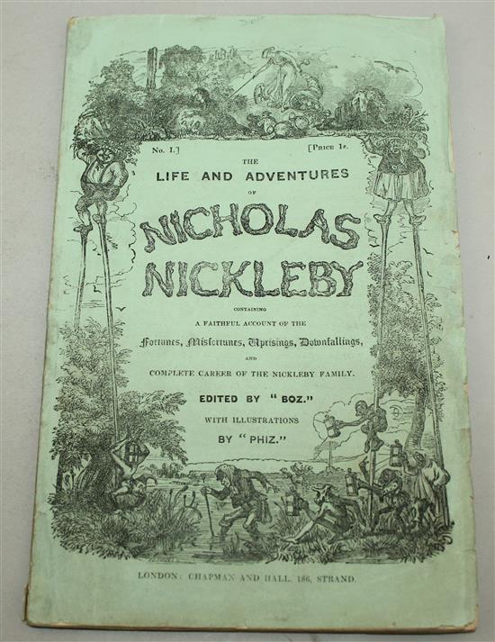 Dickens, Charles - The Life and Adventures of Nicholas Nickleby,